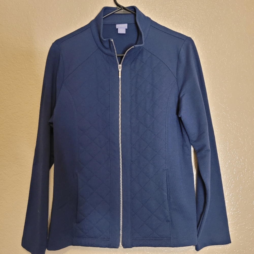 Laura Scott Women Navy Jacket Size MP